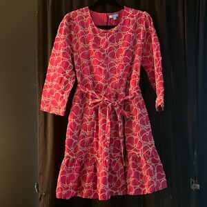 GUC, Draper James fushia dress